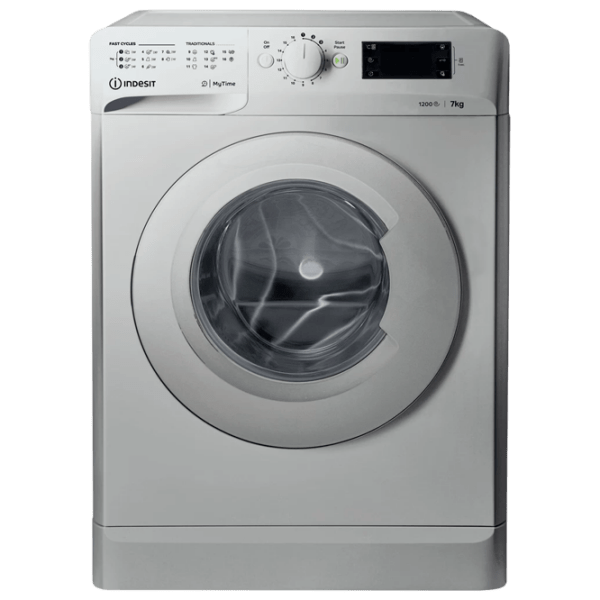 Стиральная машина Indesit OMTWE 71252 S EU Серебристый 7 кг, 1200 об/ мин, A+++ photo 1