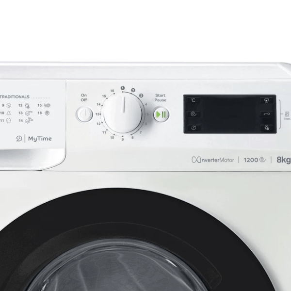 Mașină de spălat Indesit OMTWE 81283 WK EU White 8 kg, 1200 rpm, A+++ photo 7
