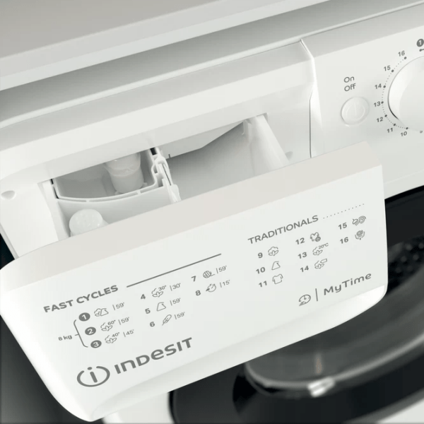 Mașină de spălat Indesit OMTWE 81283 WK EU White 8 kg, 1200 rpm, A+++ photo 8