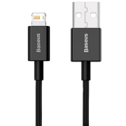 Кабель для телефона Baseus CALYS-A01 USB Type-A/ Lightning Черный 