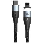 Cablu pentru telefon Baseus CATLXC-01 USB Type-C/ Lightning Black 