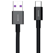 Cablu pentru telefon Baseus CATYS-01 USB Type-A/ USB Type-C Black 