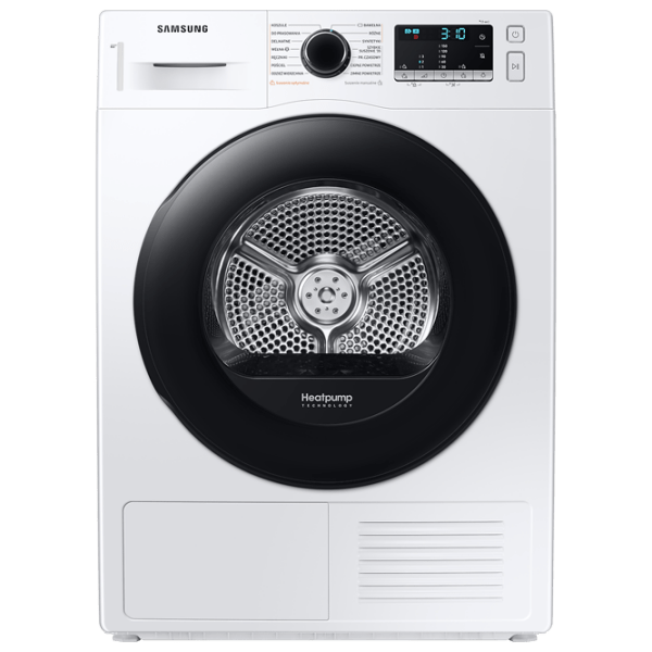 Сушильная машина Samsung DV90TA020AE/LE Белый 9 кг, A++ photo 1