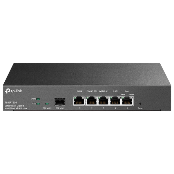 Switch TP-Link TL-ER7206 Black  photo 1