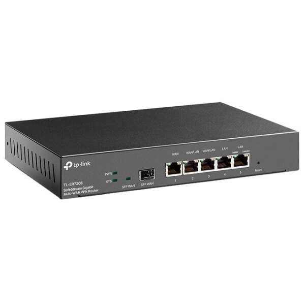 Switch TP-Link TL-ER7206 Black  photo 2
