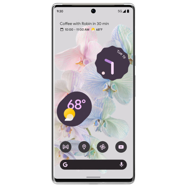 Google Pixel 6 Pro 128 GB Stormy White 6.7" | 50 MP | 12 GB | Single SIM photo 2