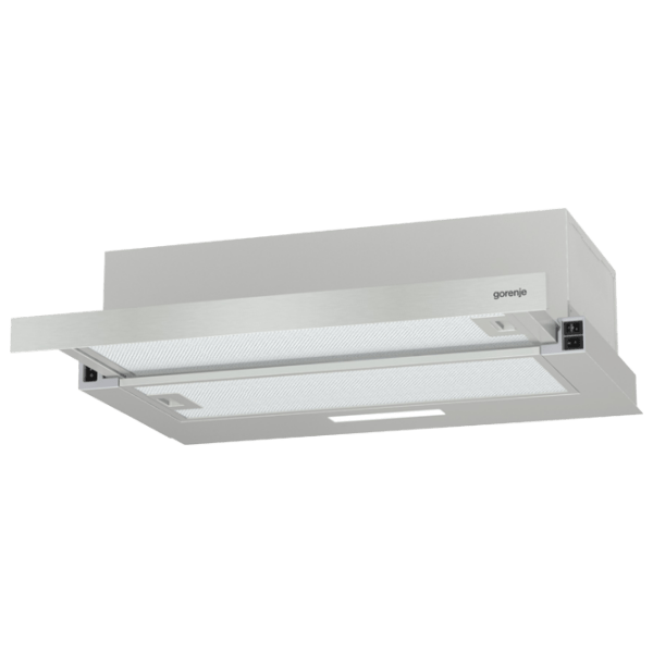 Вытяжка Gorenje TH 60E3 X Нержавеющая сталь 60 см, Рециркуляция, 350 м³/ч photo 1