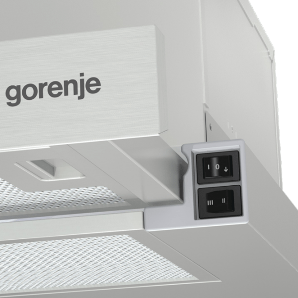Вытяжка Gorenje TH 60E3 X Нержавеющая сталь 60 см, Рециркуляция, 350 м³/ч photo 5