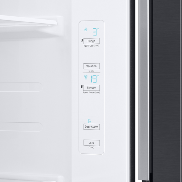 Frigider Samsung RH62A50F1M9/ UA Inox 411l/ No Frost, 229l/ No Frost, A+ photo 8
