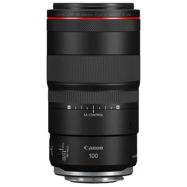 Prime Lens Canon RF 100mm f/2.8 L IS MACRO USM (4514C005) Black  photo 1