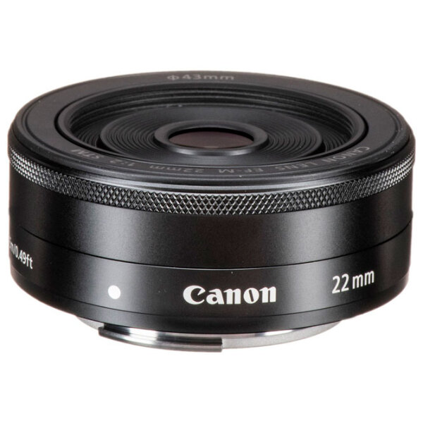 Объектив Canon EF-M 22 mm f/ 2 STM, Черный  photo 2