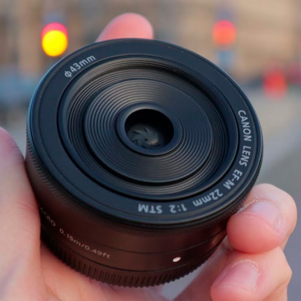 Объектив Canon EF-M 22 mm f/ 2 STM, Черный  photo 5
