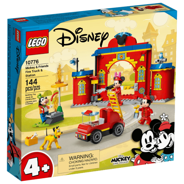 Конструктор LEGO Mickey & Friends Fire Truck & Station Разноцветный Количество деталей 144, 4+ photo 1