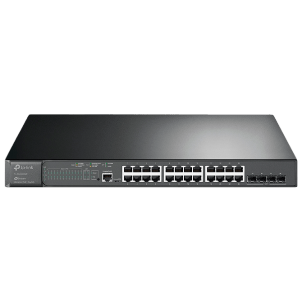Switch TP-Link TL-SG3428MP Black 56 Gbit/ s photo 1