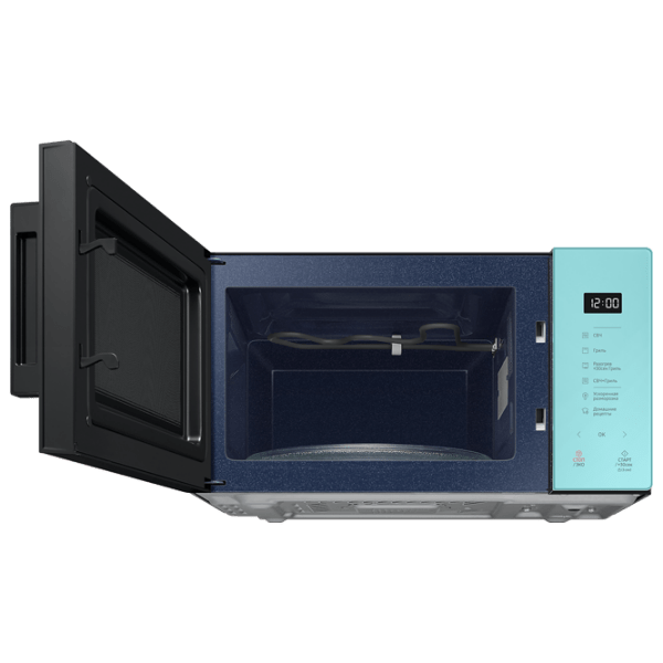 Cuptor cu microunde Samsung MG23T5018AN/ BW Mint Cu grill, 23 l, 800 W photo 5