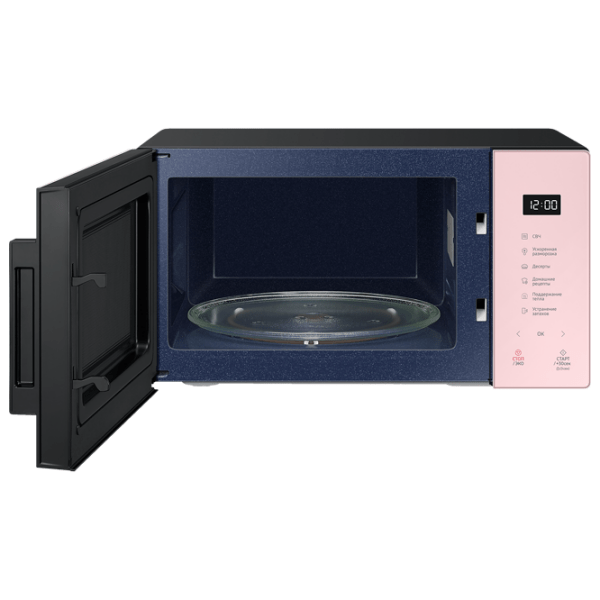 Cuptor cu microunde Samsung MS23T5018AP/ BW Pink Solo, 23 l, 800 W photo 4