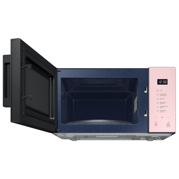 Cuptor cu microunde Samsung MS23T5018AP/ BW Pink Solo, 23 l, 800 W photo 5