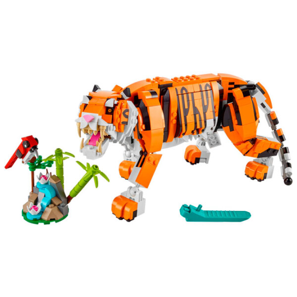 Конструктор LEGO Tigrul Maiestuos Оранжевый Количество деталей 755 шт., 9+ photo 2