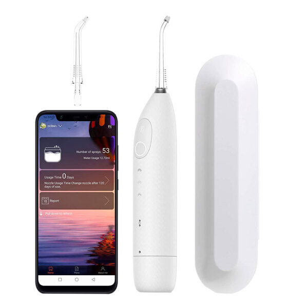 Irigator bucal Oclean W1 White  photo 2