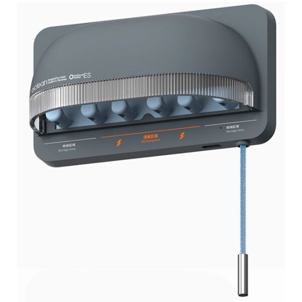 Sterilizator pentru periuțe de dinți Oclean S1 Gray Pentru maturi photo 2