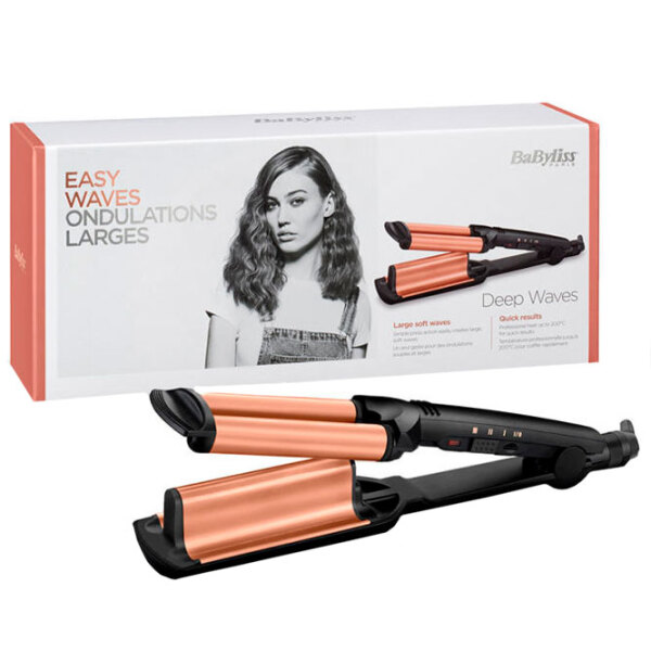 Ondulator de păr Babyliss W2447E Black  photo 3
