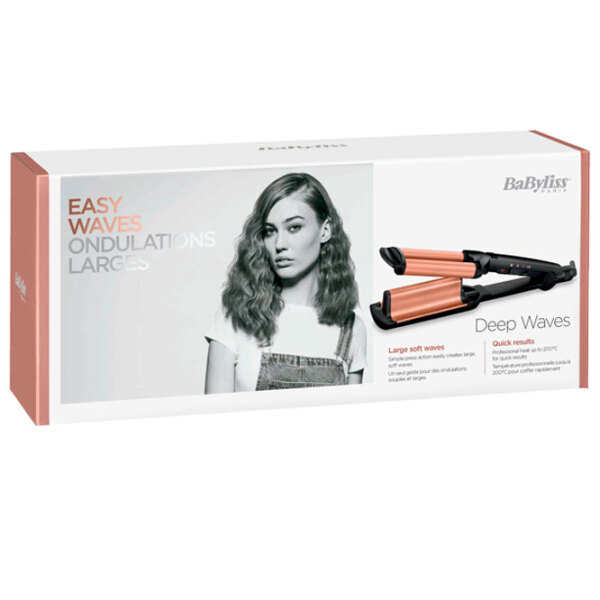 Ondulator de păr Babyliss W2447E Black  photo 5