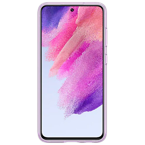 Husă pentru smartphone Samsung Galaxy S21 FE (EF-XG990CVEGUS) Lavender Purple Samsung, PC, Clear Slim Strap photo 2
