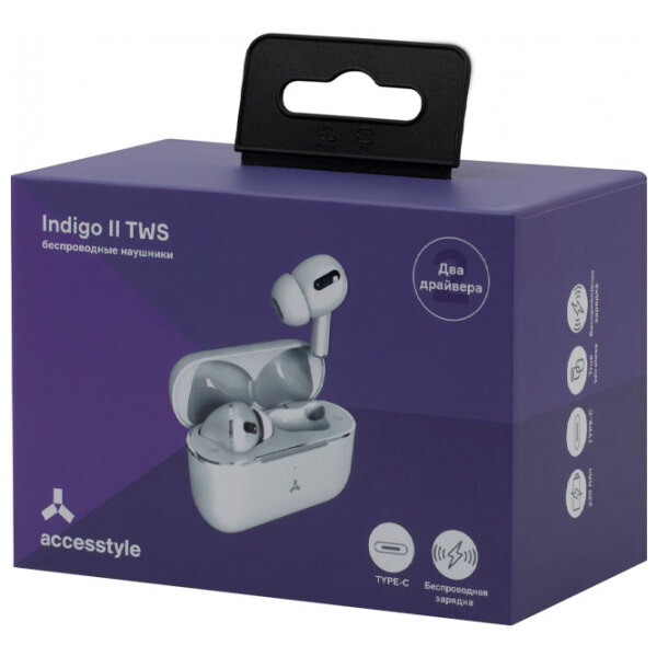 Căști Accesstyle Indigo II TWS White Fără fir / Sport / In ear photo 4