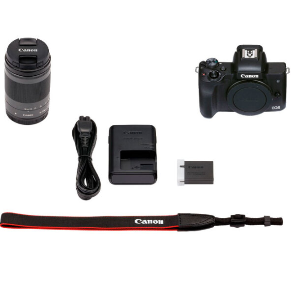 Cameră foto Canon EOS M50 Mark II + EF-M 18-150mm f/ 3.5-6.3 IS STM Kit Black CMOS, 24.1 MP, f/ 3.5 - f/ 6.3 photo 9