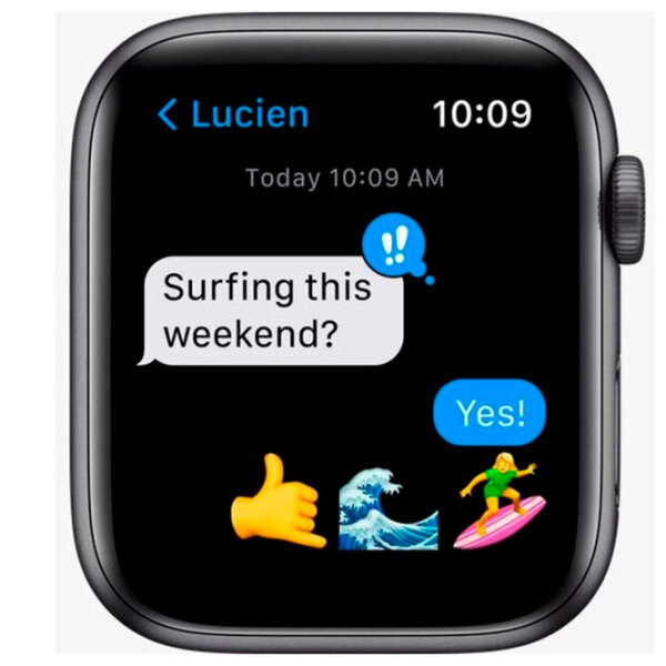 Ceas inteligent Apple Watch SE Nike Space Gray 1.78" | 44mm | Aluminiu/ Silicon
| MKQ83 photo 5