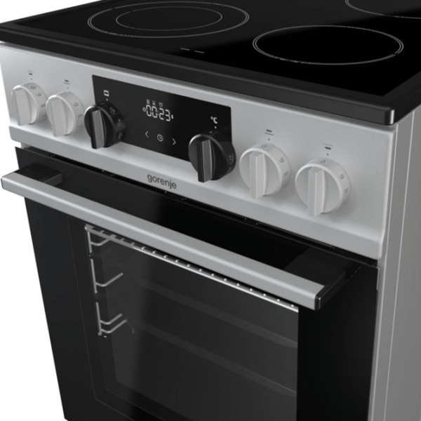 Плита Gorenje EC 5341 SC Нержавеющая сталь Тип плиты: Электрическая, 70 л, Тип духовки: Электрическая photo 6