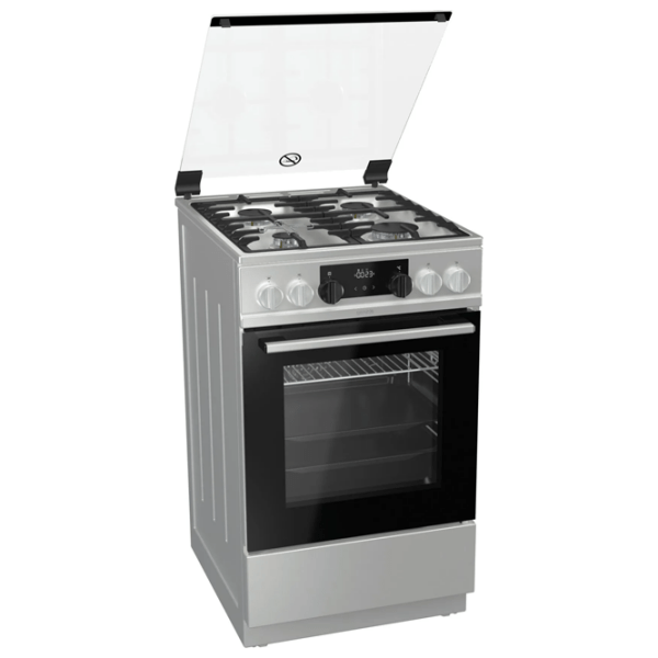 Плита Gorenje KS 5351 XF Нержавеющая сталь Тип плиты: Газовая, 70 л, Тип духовки: Электрическая photo 2