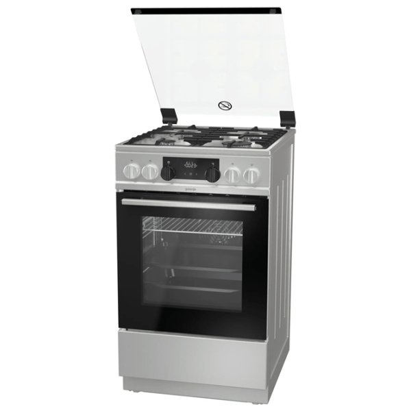 Плита Gorenje KS 5351 XF Нержавеющая сталь Тип плиты: Газовая, 70 л, Тип духовки: Электрическая photo 3