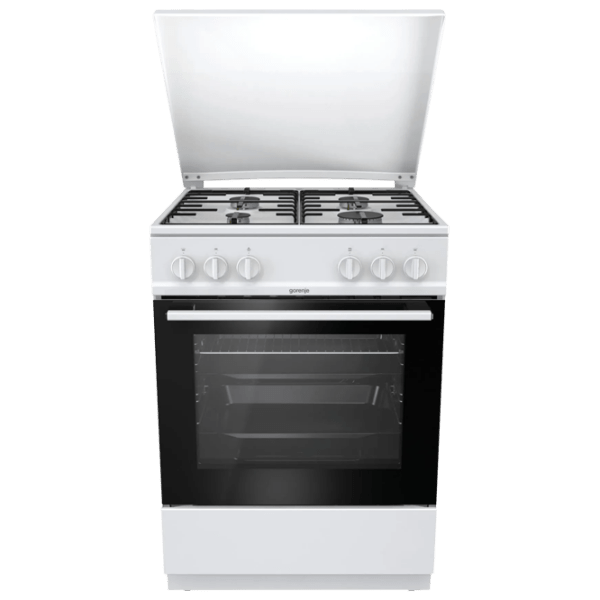 Плита Gorenje G6111WH Белый Тип плиты: Газовая, 72 л, Тип духовки: Газовая photo 1