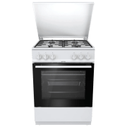 Плита Gorenje G6111WH Белый Тип плиты: Газовая, 72 л, Тип духовки: Газовая