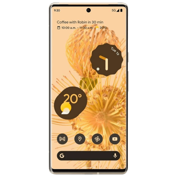 Google Pixel 6 Pro 128 GB Sorta Sunny Gold 6.7" | 50 MP | 12 GB | Single SIM photo 2