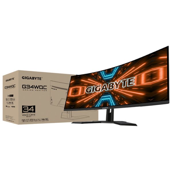 Monitor Gigabyte G34WQC Black 34" 2K VA photo 6