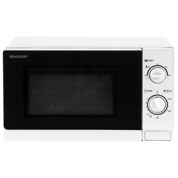 Cuptor cu microunde SHARP R20DW White Solo, 20l, 800 W photo 1