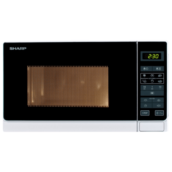 Микроволновая печь SHARP R242WW Белый Соло, 20л, 800 Вт photo 1