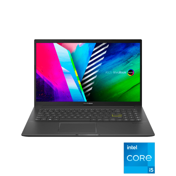 Ноутбук Asus VivoBook 15 OLED K513EA OLED Indie Черный 15.6" | 16 ГБ | 512 ГБ | Intel Core i5 1135G7 | VGA Встроенная photo 1