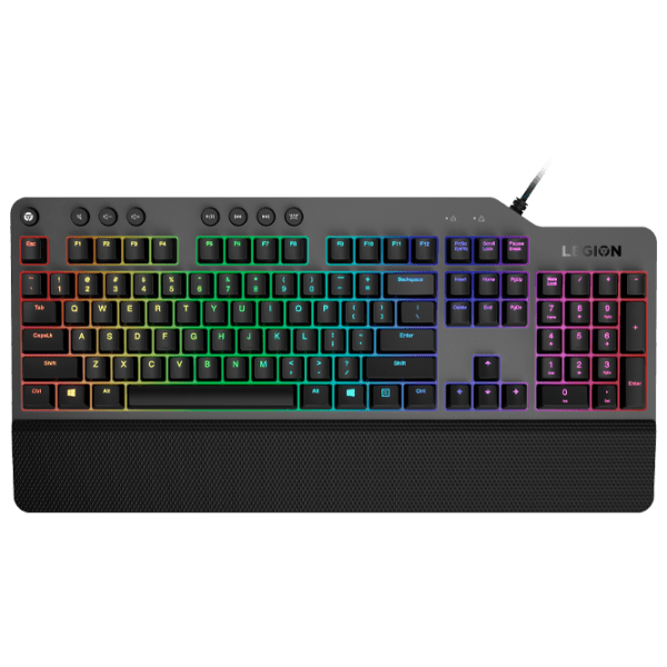 Tastatură Lenovo Legion K500 Black Gaming, Cu fir photo 1