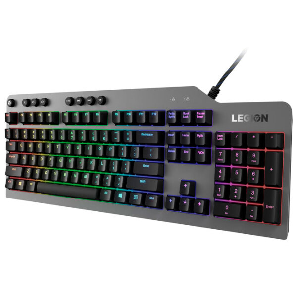 Tastatură Lenovo Legion K500 Black Gaming, Cu fir photo 5