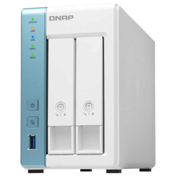 Сетевое хранилище QNAP TS-231K Белый  photo 1