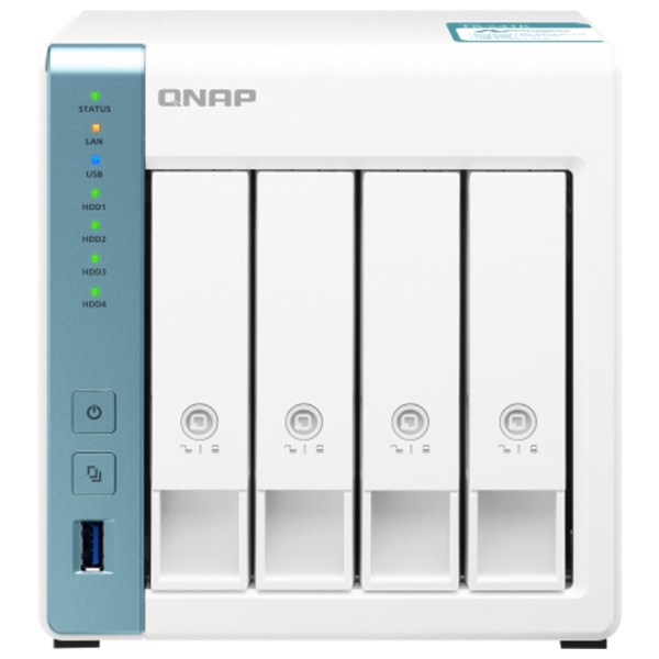 Сетевое хранилище QNAP TS-431K Белый  photo 2