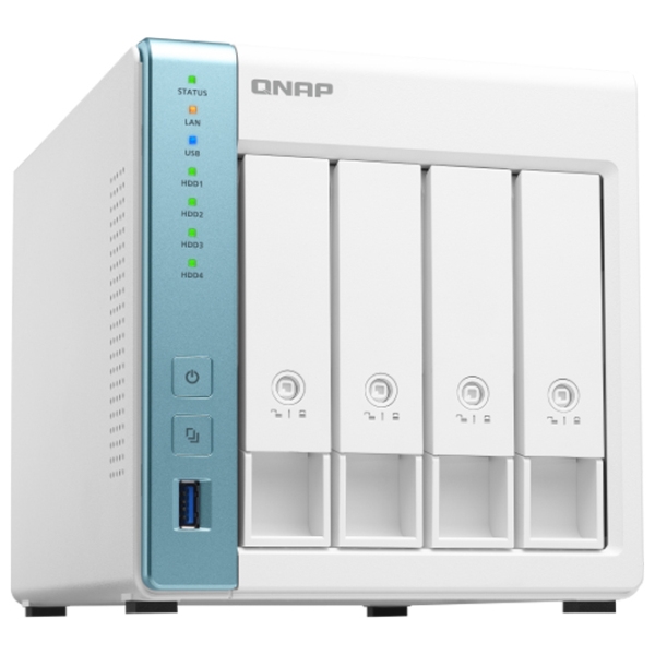 Сетевое хранилище QNAP TS-431K Белый  photo 3