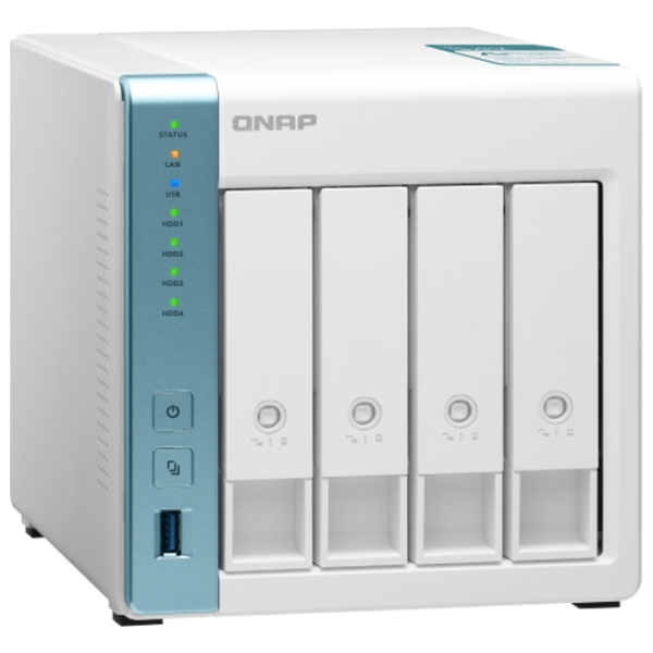 Сетевое хранилище QNAP TS-431K Белый  photo 5