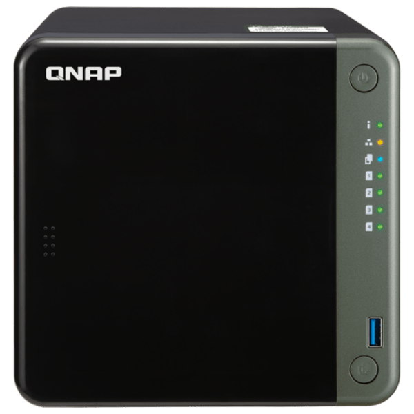 Сетевое хранилище QNAP TS-453D Черный  photo 1