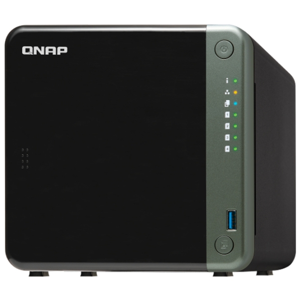 Сетевое хранилище QNAP TS-453D Черный  photo 3