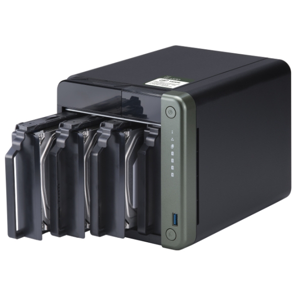 Сетевое хранилище QNAP TS-453D Черный  photo 8