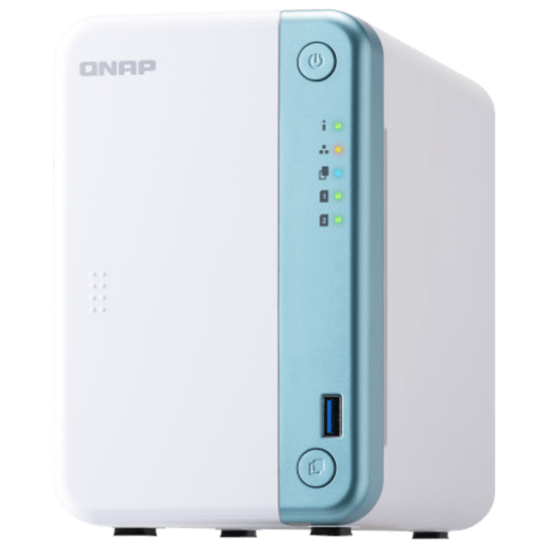 Сетевое хранилище QNAP TS-251D Белый  photo 1